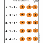 Fall Themed Kinder 2nd Grade Math add Subtract Made By Teachers