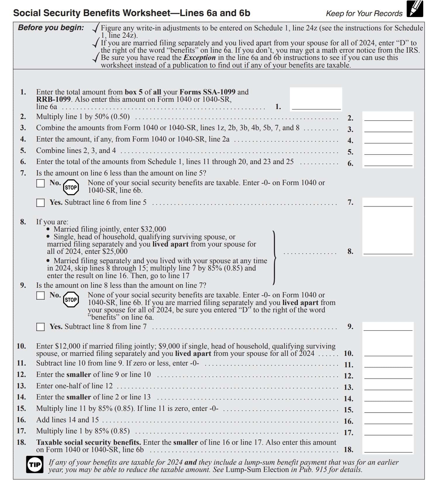 taxable social security worksheet 2024 taxable social security worksheet 2024