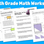 Free 8th Grade Math Worksheets Printable W Answers Mashup Math