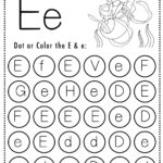 Free Alphabet Do A Dot Printables Worksheets Letter E Mermaid Themed Sly Spoon