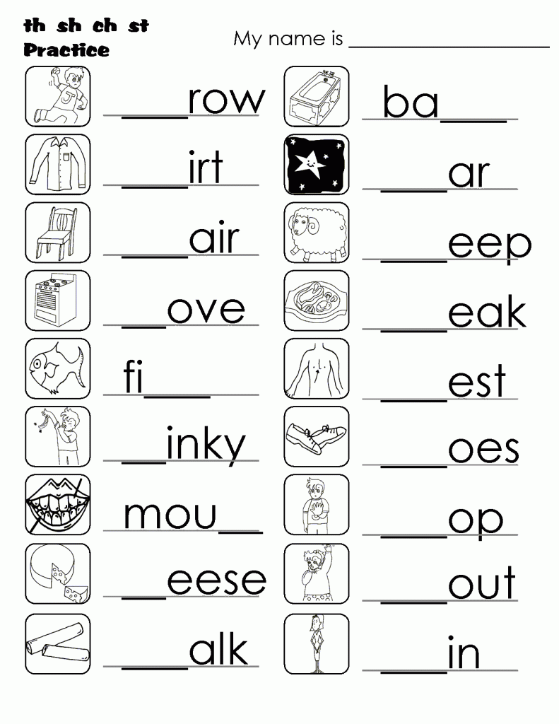 Free Kindergarten English Worksheet Worksheets Library