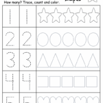 Free Preschool Math Worksheet Free Worksheets Free4Classrooms