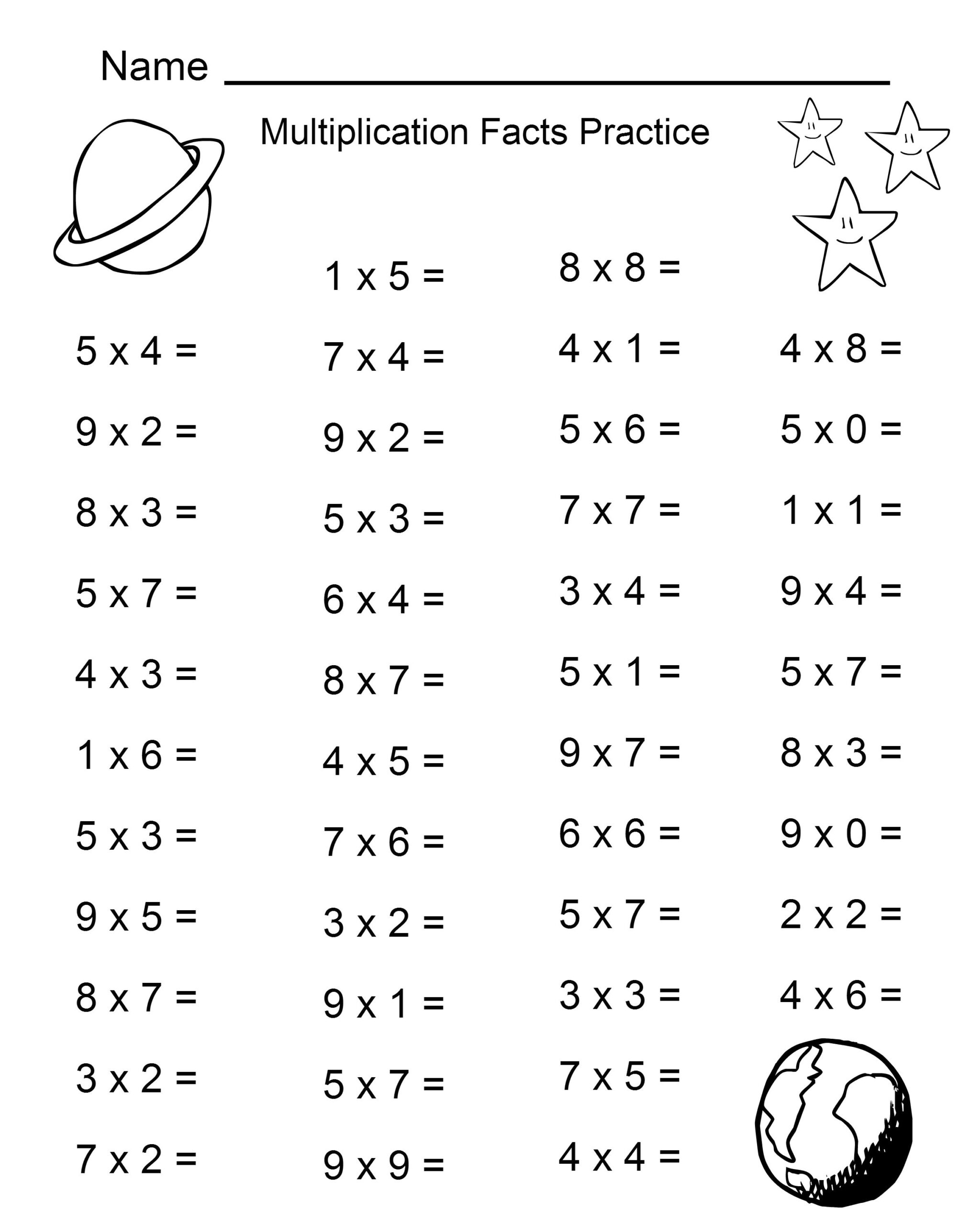 4th grade multiplication worksheets 4th grade multiplication worksheets
