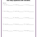 High School Algebra Worksheets