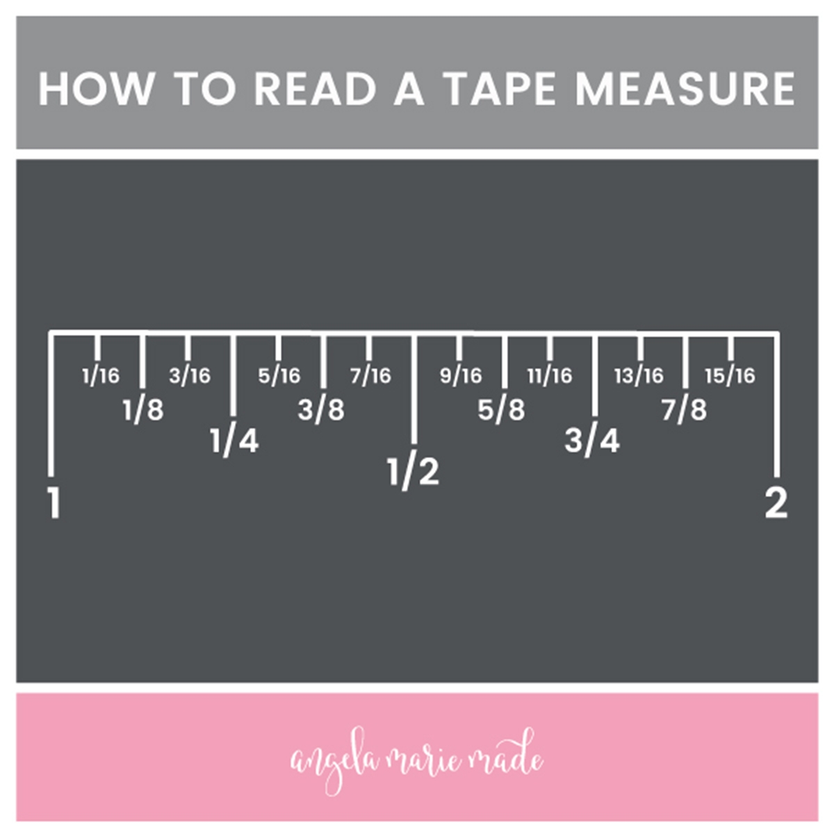 How To Read A Tape Measure The Easy Way amp Free Printable Angela Worksheets Library