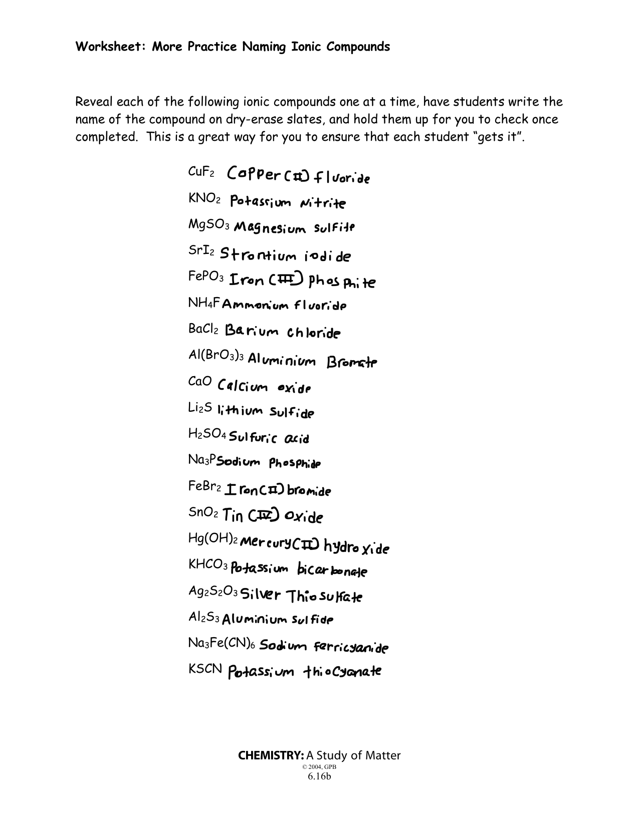 naming ionic compounds worksheet naming ionic compounds worksheet