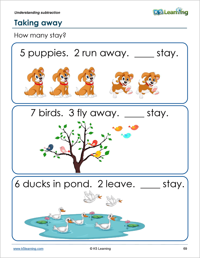 k5 learning worksheets