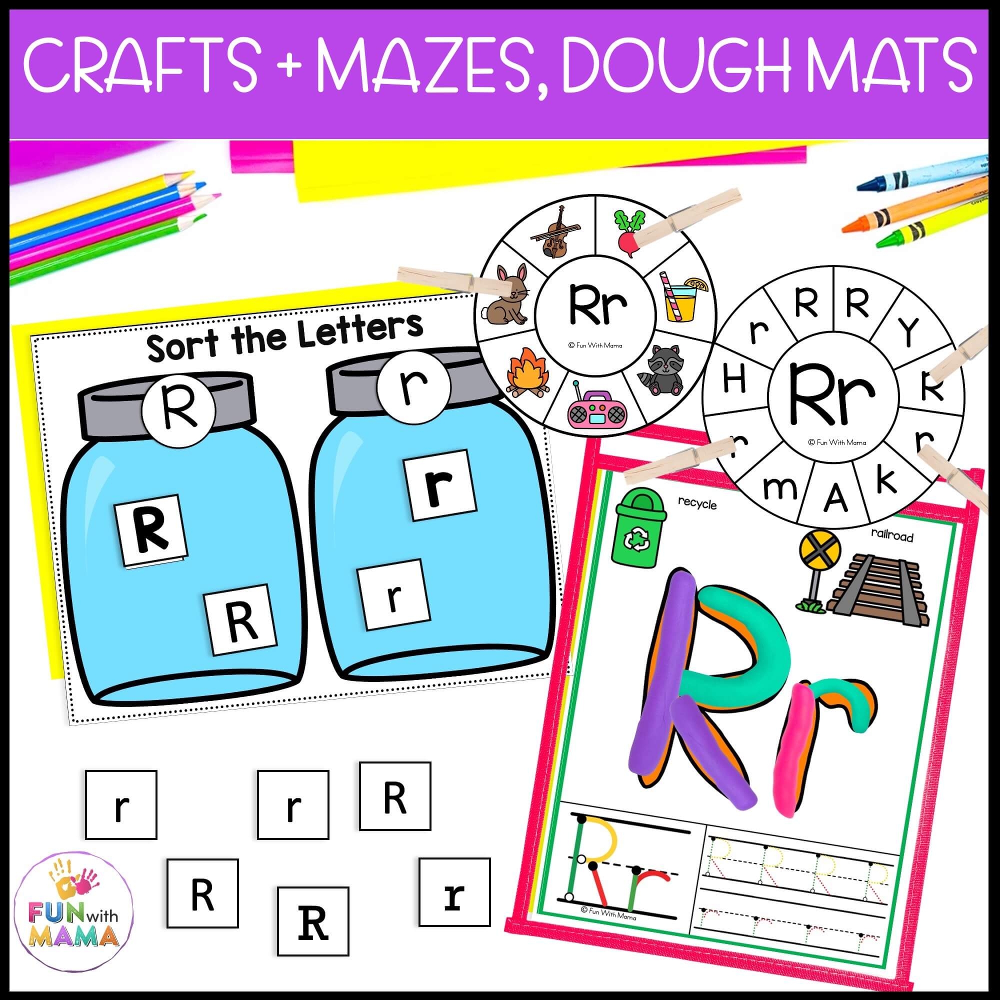 Letter R Activities Worksheets Pack Fun With Mama Shop