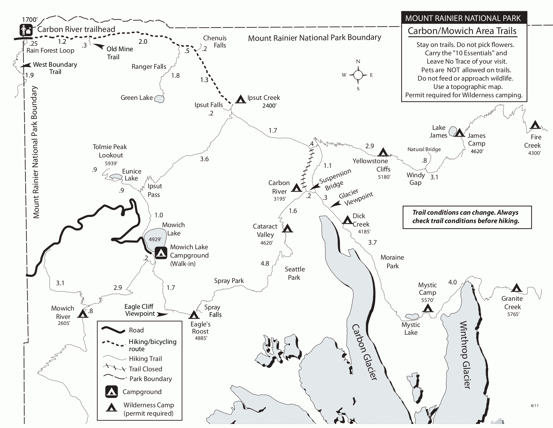 mount rainier worksheet pdf
