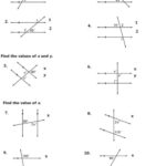 Parallel Lines And Transversals Interactive Worksheet Live Worksheets Library