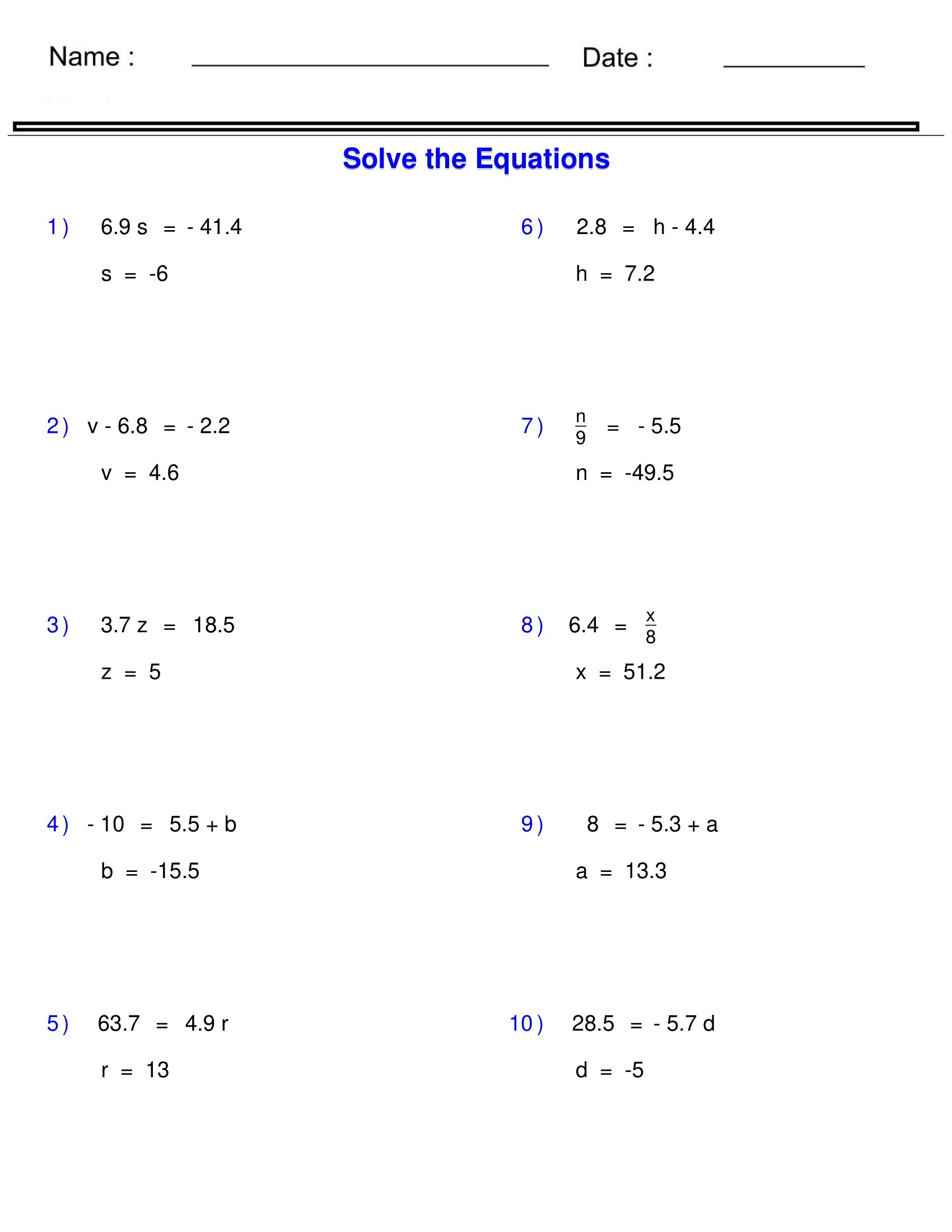 algebra practice worksheets algebra practice worksheets