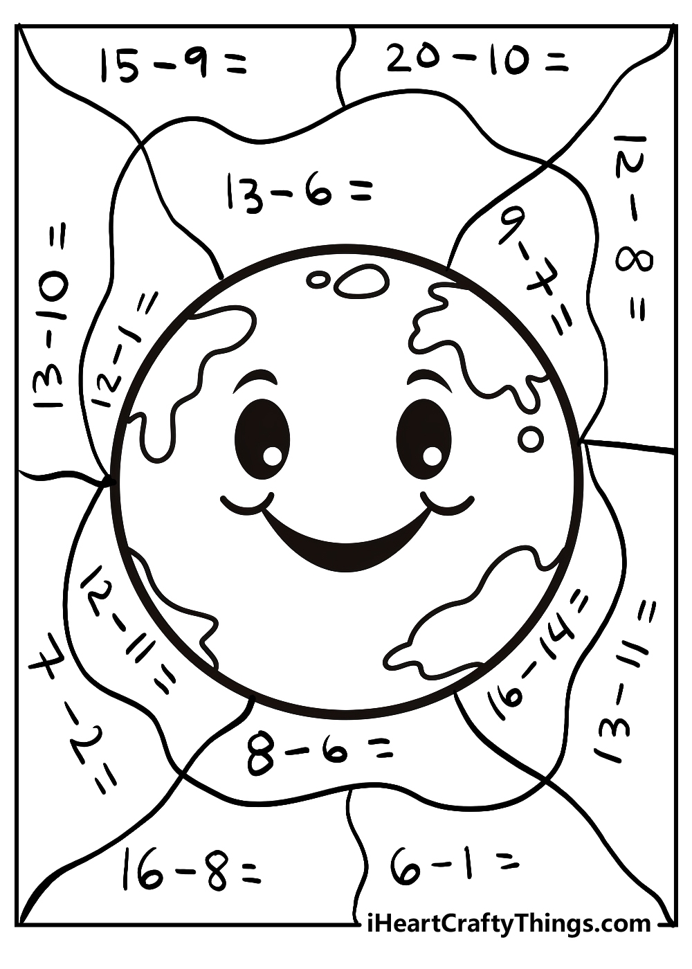 Printable Math Coloring Pages Updated 2024 Worksheets Library