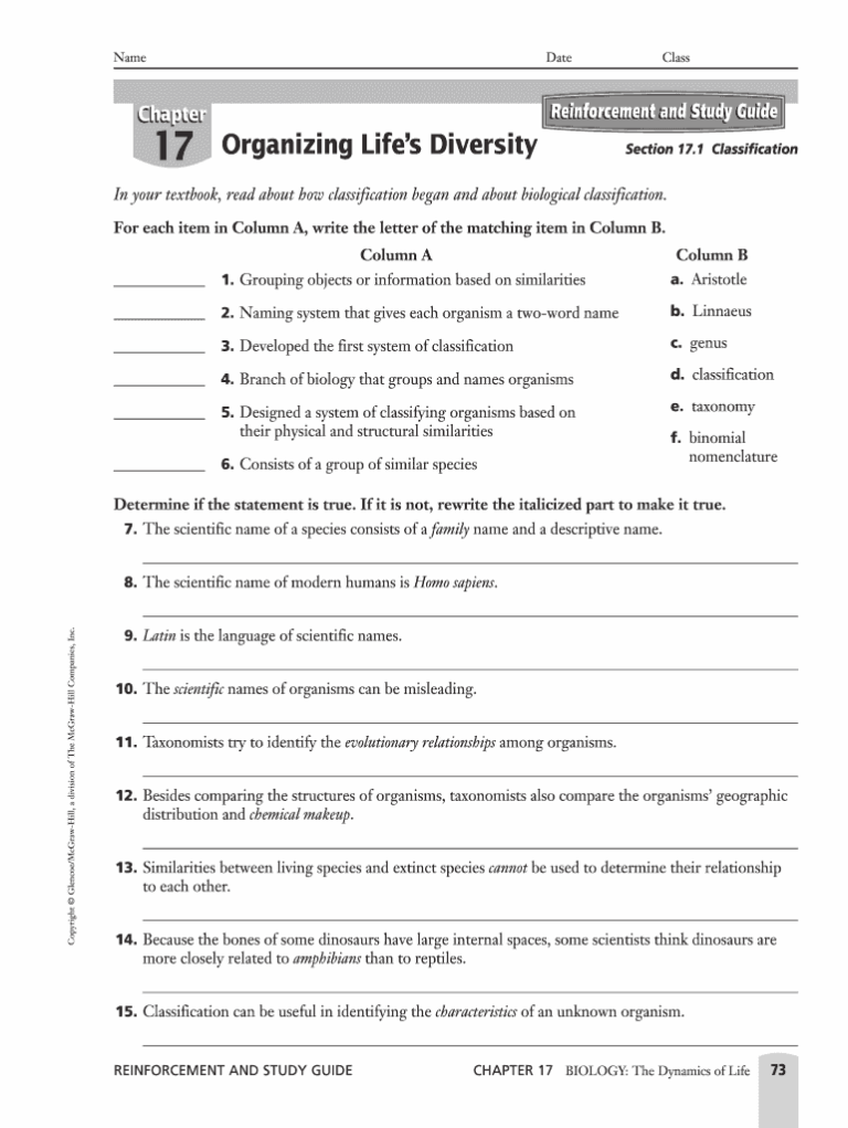 Reinforcement And Study Guide Answer Key Fill Out Sign Online DocHub