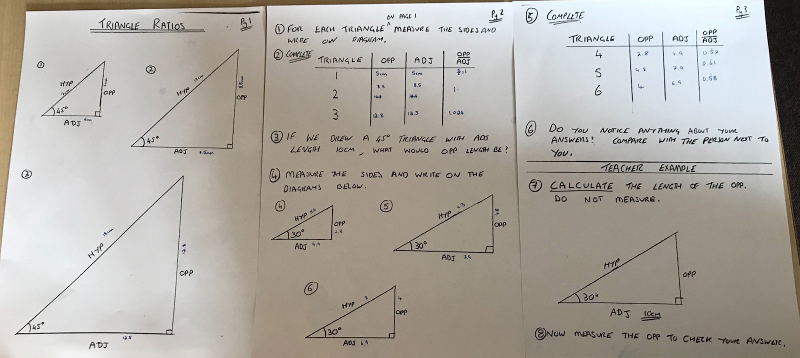 incredible measurements worksheet answers