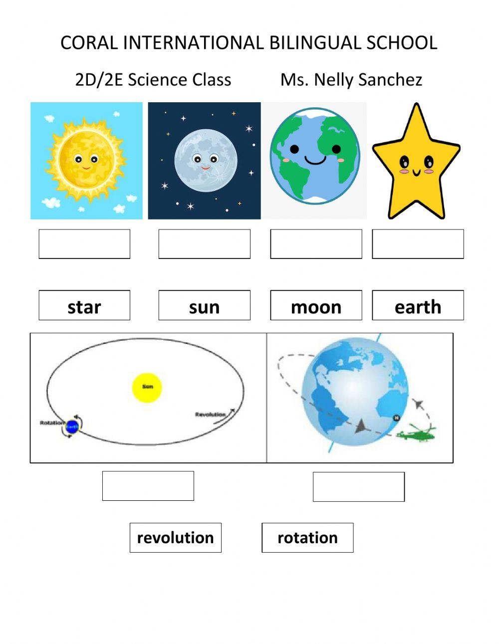 Science Second Grade Worksheet Live Worksheets Worksheets Library