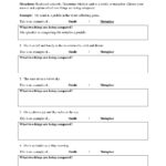 Simile And Metaphor Worksheet 4 Figurative Language Activity