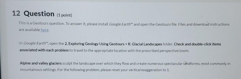 Solved This Is A Geotours Question To Answer It Please Chegg