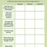 Therapy Worksheets CBT Worksheets Trust Mental Health