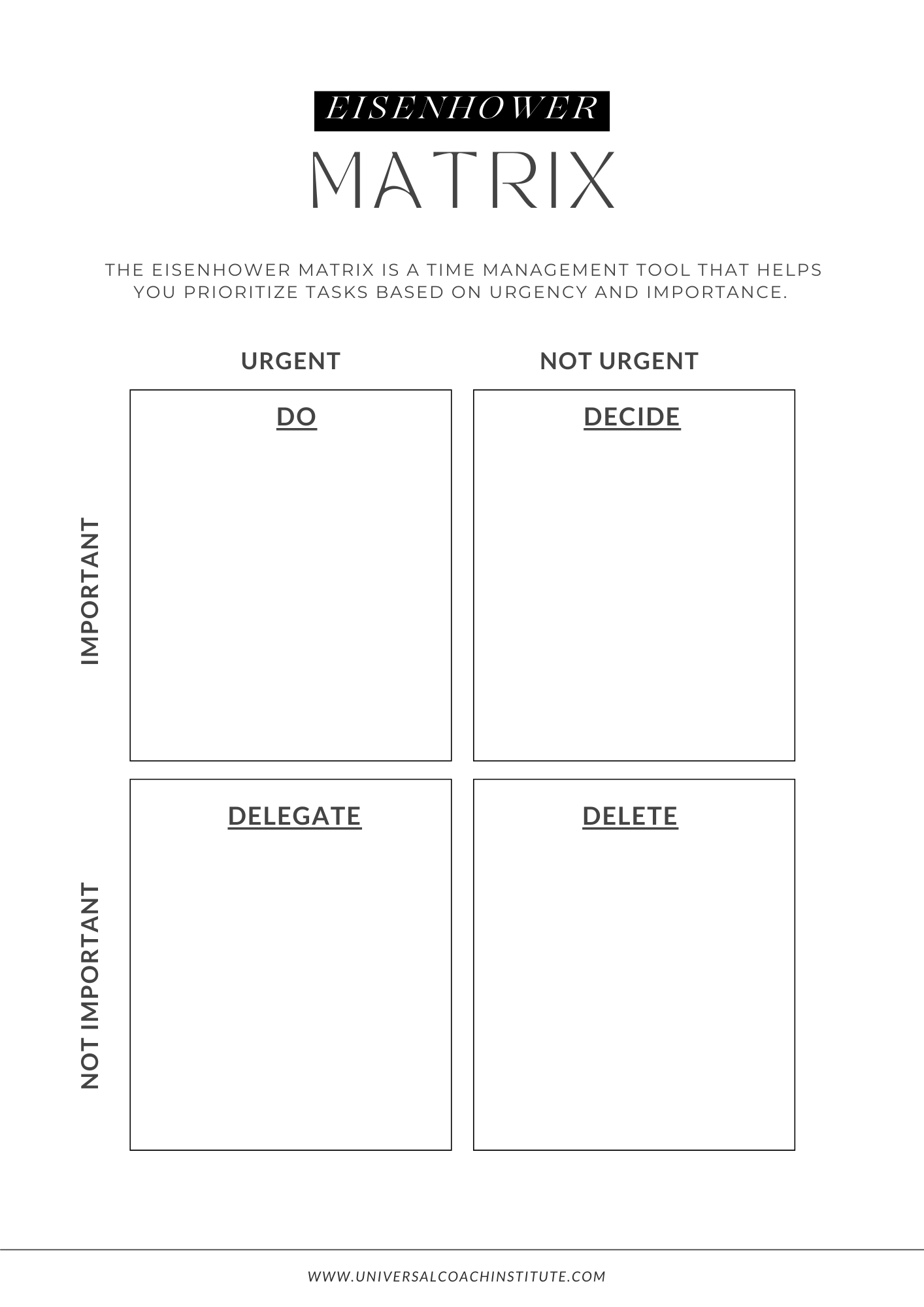 Time Management Worksheet Free Printable Guide