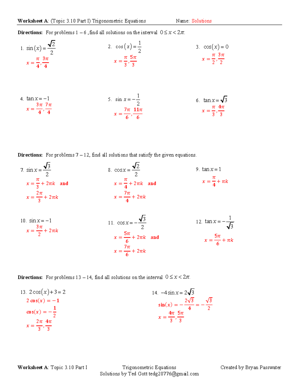 ap calculus frq worksheet with solutions pdf